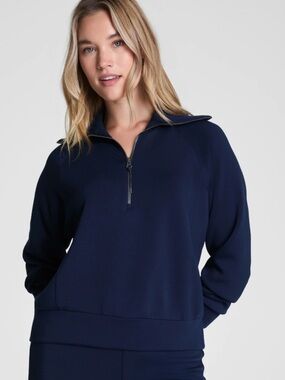 SPANX AirEssentials Half Zip Sweatshirt